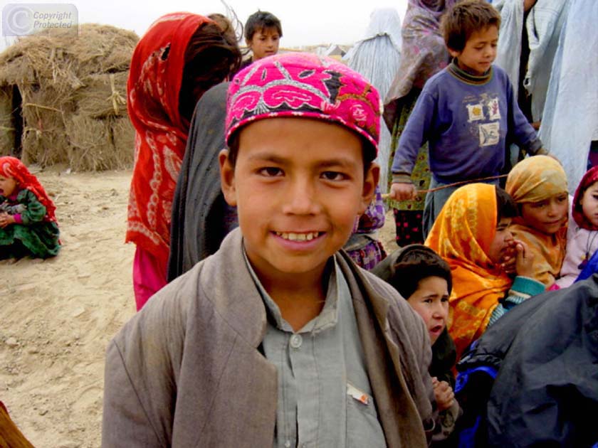 Boy in Camp